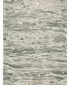 Exquisite Rugs Cortero 7156 8'0"x10'0" Area Rug In Gray