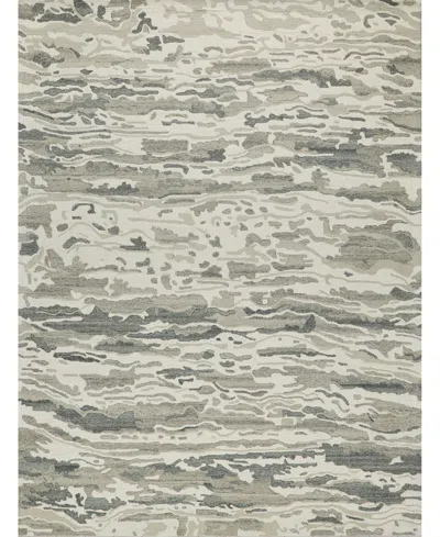 Exquisite Rugs Cortero 7156 8'0"x10'0" Area Rug In Gray