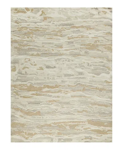 Exquisite Rugs Cortero 7158 Area Rug, 6' X 9' In Gold/ivory