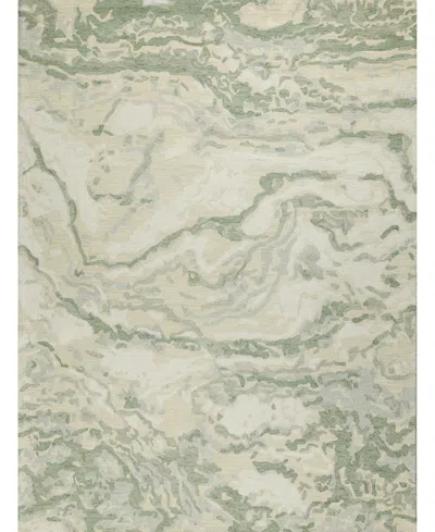 Exquisite Rugs Cortero 7164 8'0"x10'0" Area Rug In Green