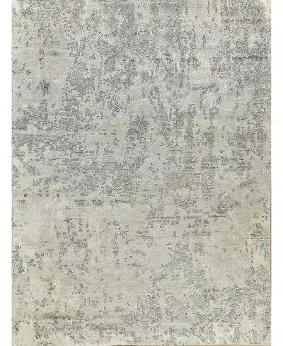 Exquisite Rugs Cosmo 4529 6'x9' Area Rug In Silver