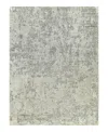 Exquisite Rugs Cosmo 4529 Area Rug, 6' X 9' In Silver/green