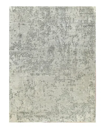 Exquisite Rugs Cosmo 4529 Area Rug, 6' X 9' In Silver/green