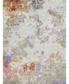 Exquisite Rugs Cosmo 6313 4'x6' Area Rug In Ivory