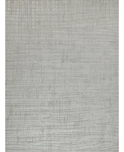 Exquisite Rugs Crescendo 5325 6'x9' Area Rug In Silver