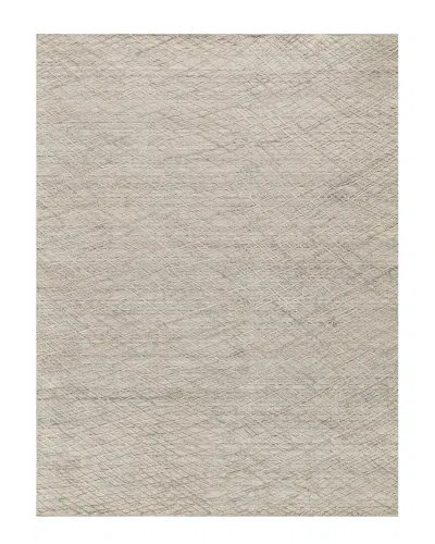 Exquisite Rugs Crescendo Hand Loomed Bamboo Silk Area Rug In Neutral