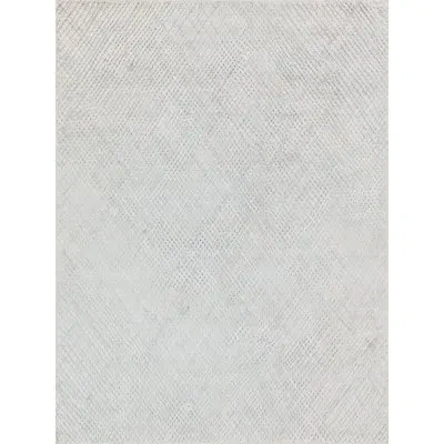 Exquisite Rugs Crescendo Handmade Hand Loomed Rayon From Bamboo Silk And Cotton White Area Rug 4901