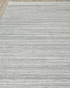 Exquisite Rugs Crockett Hand-loomed Rug, 9' X 12' In Ivory, Gray