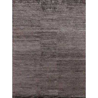 Exquisite Rugs Crush Handmade Area Rug In Charcoal/gray In Gray;charcoal