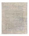 EXQUISITE RUGS DISCONTINUED EXQUISITE RUGS CASSINA HAND-MADE WOOL & BAMBOO SILK CONTEMPORARY RUG