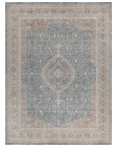 Exquisite Rugs Heritage Power Loom Rug In Blue