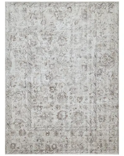 Exquisite Rugs Dorchester Wool/bamboo Silk Area Rug In Gray
