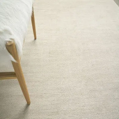 Exquisite Rugs Duo Hand-loomed Wool/synthetic Brown Area Rug In Multi