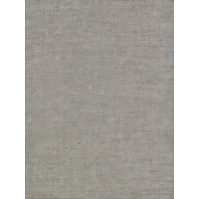 Exquisite Rugs Duo Hand-loomed Wool/synthetic Brown Area Rug In Silver;dark Gray