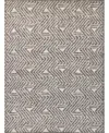 Exquisite Rugs Eaton Er4036 8' X 10' Area Rug In Silver Tone