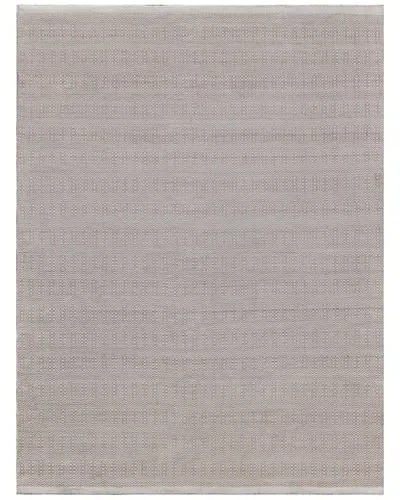 Exquisite Rugs Echo Flatweave Pet Yarn Light Beigeivory Area Rug