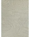 Exquisite Rugs Entro 7183 6'0"x9'0" Area Rug In Green