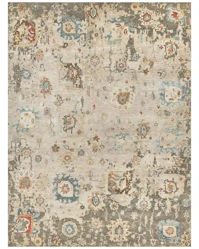 Exquisite Rugs Essex Hand Knotted New Zealand Wool Area Rug In Neutral