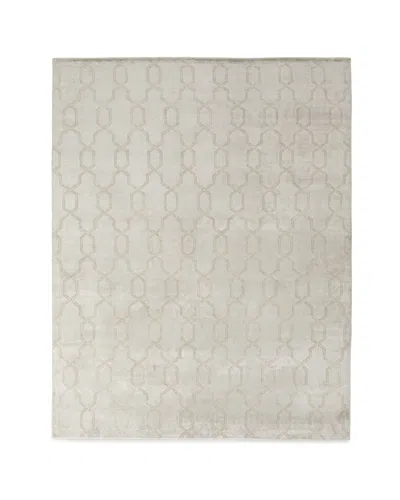 Exquisite Rugs Ferrare Rug, 9' X 12' In Light Silver