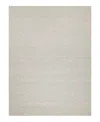 Exquisite Rugs Ferretti 5752 Area Rug, 2' X 3' In Silver/ivory