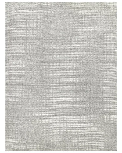 Exquisite Rugs Ferrus Hand-woven Rug In Silver