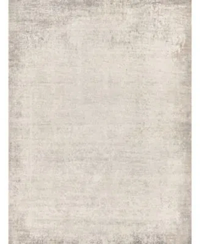 Exquisite Rugs Mori Silk Mos5222 Area Rug In Silver Tone