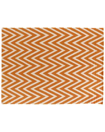 Exquisite Rugs Flatweave New Zealand Wool Area Rug In Brown