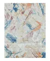 Exquisite Rugs Floor Art 6880 Area Rug, 8' X 10' In Silver/black