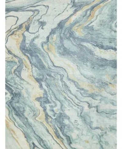 Exquisite Rugs Gianni 6649 Rug Collection In Blue,gold