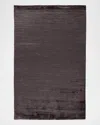 Exquisite Rugs Glistening Ridge Rug, 12' X 15' In Chocolate