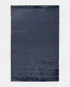 Exquisite Rugs Glistening Ridge Rug, 8' X 10' In Navy