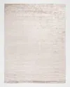 Exquisite Rugs Glistening Ridge Rug, 8' X 10' In Silver