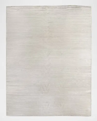 Exquisite Rugs Glistening Ridge Rug, 8' X 10' In White