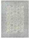 Exquisite Rugs Harper Hand-knotted New Zealand Wool Ivory/light Blue Area Rug In Ivory