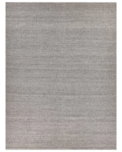 Exquisite Rugs Hesse Hand-woven Rug In Silver