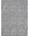 Exquisite Rugs Ink Blot 6310 5'x8' Area Rug In Black,gray
