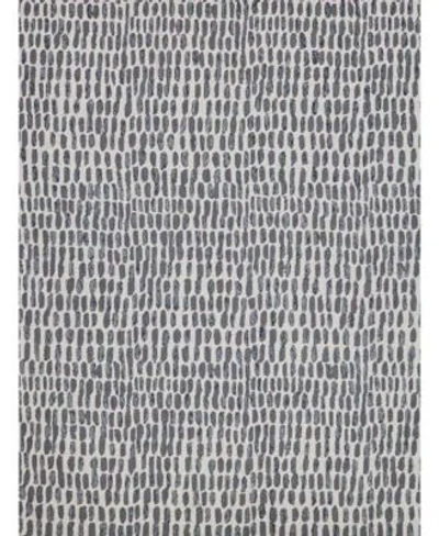 Exquisite Rugs Ink Blot 6310 Rug Collection In Black,gray