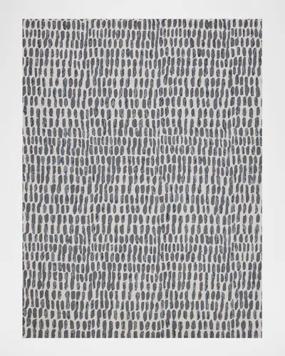Exquisite Rugs Ink Blot Hand-tufted Black & Gray Rug, 12' X 15' In Black, Gray