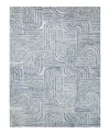 Exquisite Rugs Juno 6775 Area Rug, 5' X 8' In Blue/ivory