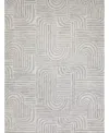 Exquisite Rugs Juno 6776 5'x8' Area Rug In Gray,ivory