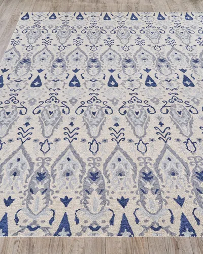 Exquisite Rugs Kepri Tufted Rug, 6' X 9' In Ivory/gray