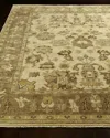 Exquisite Rugs Kersey Oushak Rug, 9' X 12' In Ivory/brown