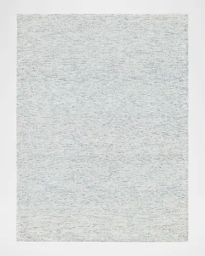Exquisite Rugs Key West Hand-tufted Ivory/blue Rug, 10' X 14'