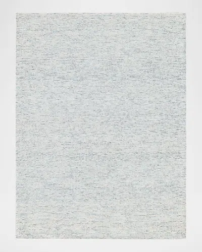 Exquisite Rugs Key West Hand-tufted Ivory/blue Rug, 6' X 9'