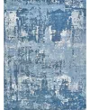 Exquisite Rugs Koda 3379 6'x9' Area Rug In Blue,ivory