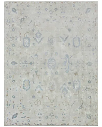 Exquisite Rugs Koda Hand-loomed Bamboo Silk & Cotton Ivory Area Rug