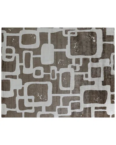 Exquisite Rugs Koda Hand-loomed Bamboo Silk-blend Rug