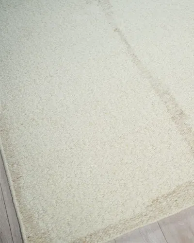 Exquisite Rugs Kokomo Flatweave Ivory & Sand Rug In Neutral