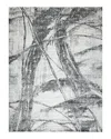 Exquisite Rugs Kyoto 6331 Area Rug, 6' X 9' In Silver/black