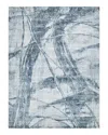 Exquisite Rugs Kyoto 6333 Area Rug, 6' X 9' In Silver/blue